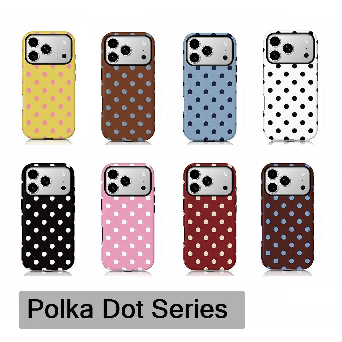 iPhone Premium High-Grade Polka-Dot Silicone Case — Studio Creative