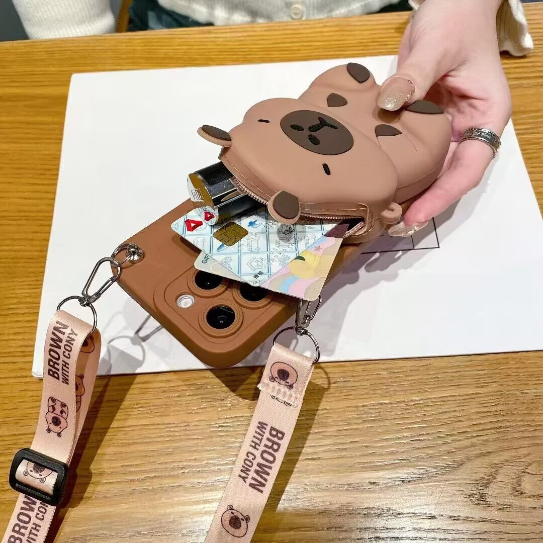 Fashion Personalized Capabala Coin Purse Phone Case - Dweky.se