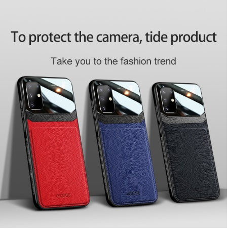 For SamSung S20 Case Leather Glass Shockproof Cover - Dweky.se