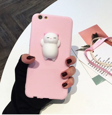 Iphone Cat Case For7 6 6S Plus 5 5S SE Cases Lovely Cartoon Soft Cat Cases - Dweky.se