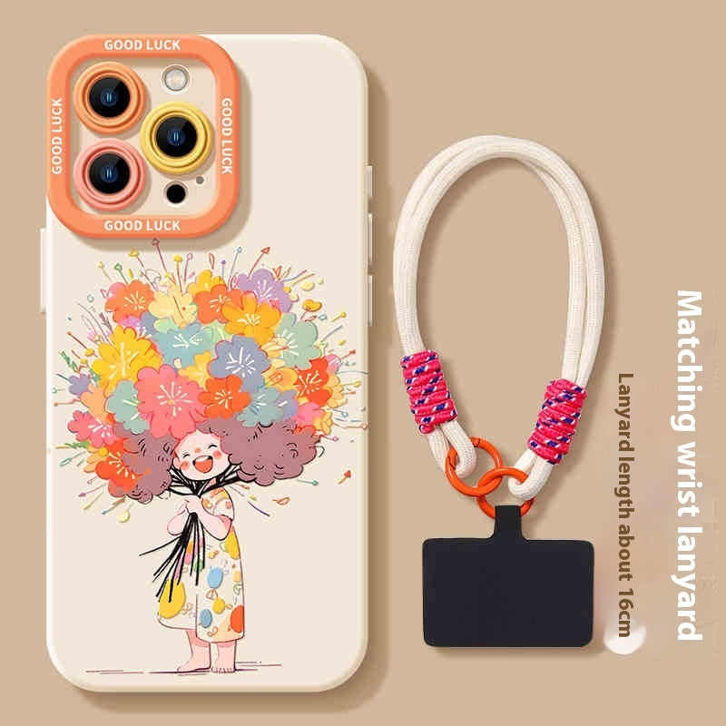 iPhone Silicone Cute High-grade All-inclusive Drop-resistant Phone Case