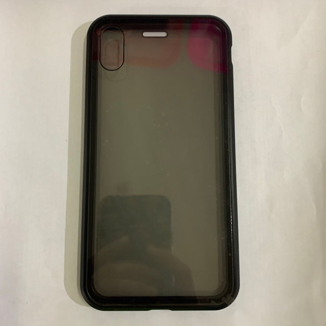 Phone Case Anti-peep Magnetic Protective Shell Magnetic Privacy Glass Case For IPhone - Dweky.se