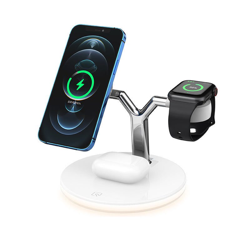15W Wireless Fast Charging Three-In-One Fast Magnetic Wireless Charger - Dweky.se