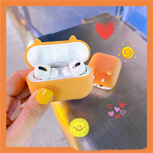 Compatible with Apple, Protective Case Wireless Bluetooth Headset Box Silicone Shell Case Personality - Dweky.se