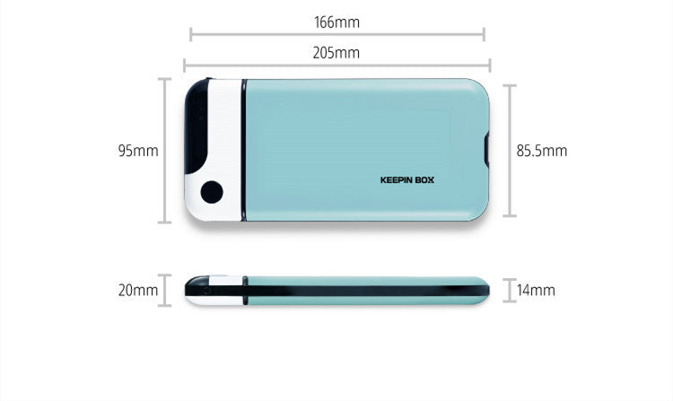 Self Discipline Phone Lock Portable Mobile Phone Lock Box Timer Smartphone Locking Case Safe Timed Lockbox Self-Discipline Keepin Box Limit Cell Phones Use - Dweky.se