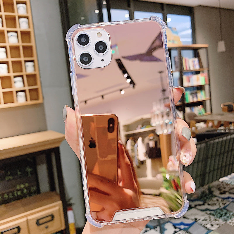 Mirror Phone Case Convenient Phone Case With Mirror for Iphone - Dweky.se