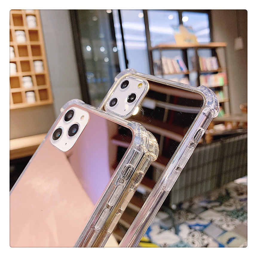 Mirror Phone Case Convenient Phone Case With Mirror for Iphone - Dweky.se