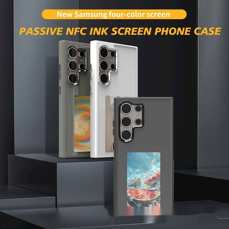 Samsung Ultra Phone Case — Premium High-Grade 4-Color E-Ink Projection