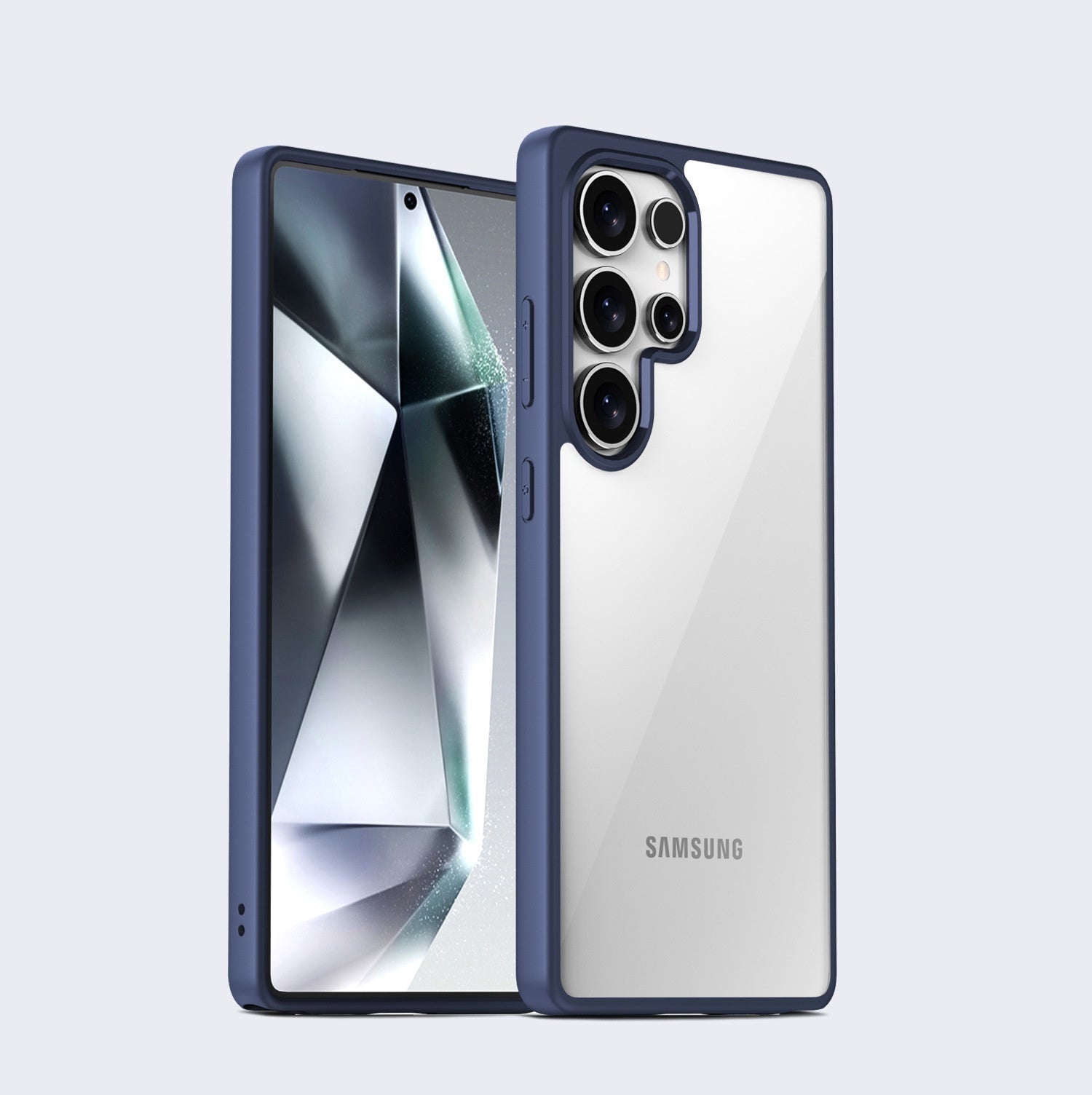 Samsung Slim Hybrid Case - Shockproof TPU & PC Durable Cover