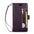 Multi function zipper wallet mobile leather case - Dweky.se