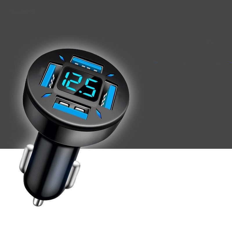 Quick Universal Transfer Plug Multi-function Car Charger USB4 Port - Dweky.se