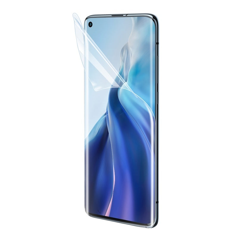 Full Screen Curved Hydrogel Film For Xiaomi 11 11 Pro Two Pieces Transparent - Dweky.se