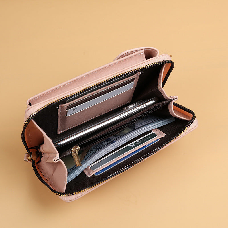 Phone Crossbody Bags Clutch Large Capacity Long Wallet Shoulder Bag Women - Dweky.se