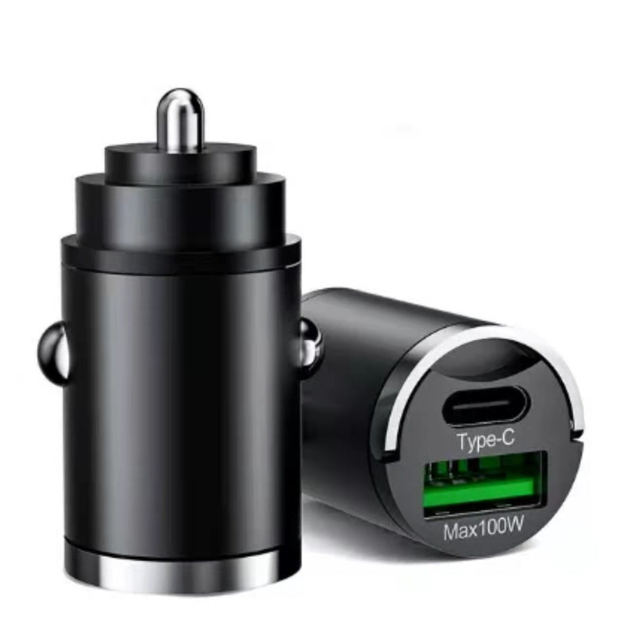 Metal Invisible Pull-tab Car Charger 100W Super Fast Charge - Dweky.se