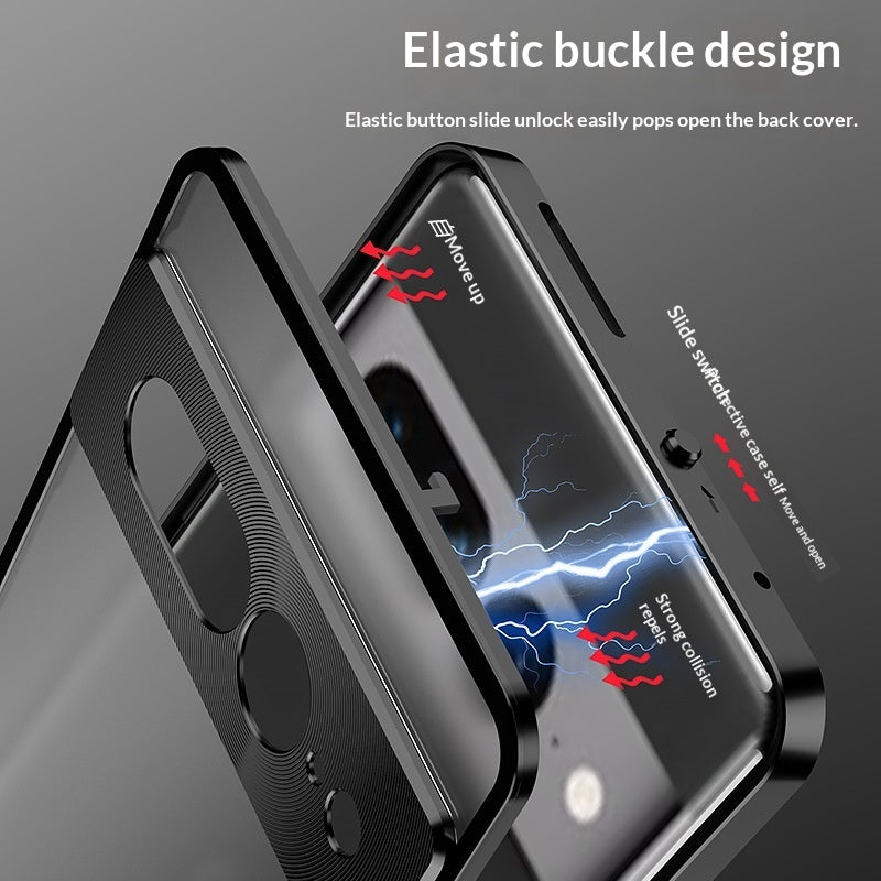 Pixel Premium Högkvalitativt Metal-Frame Matte Protective Case