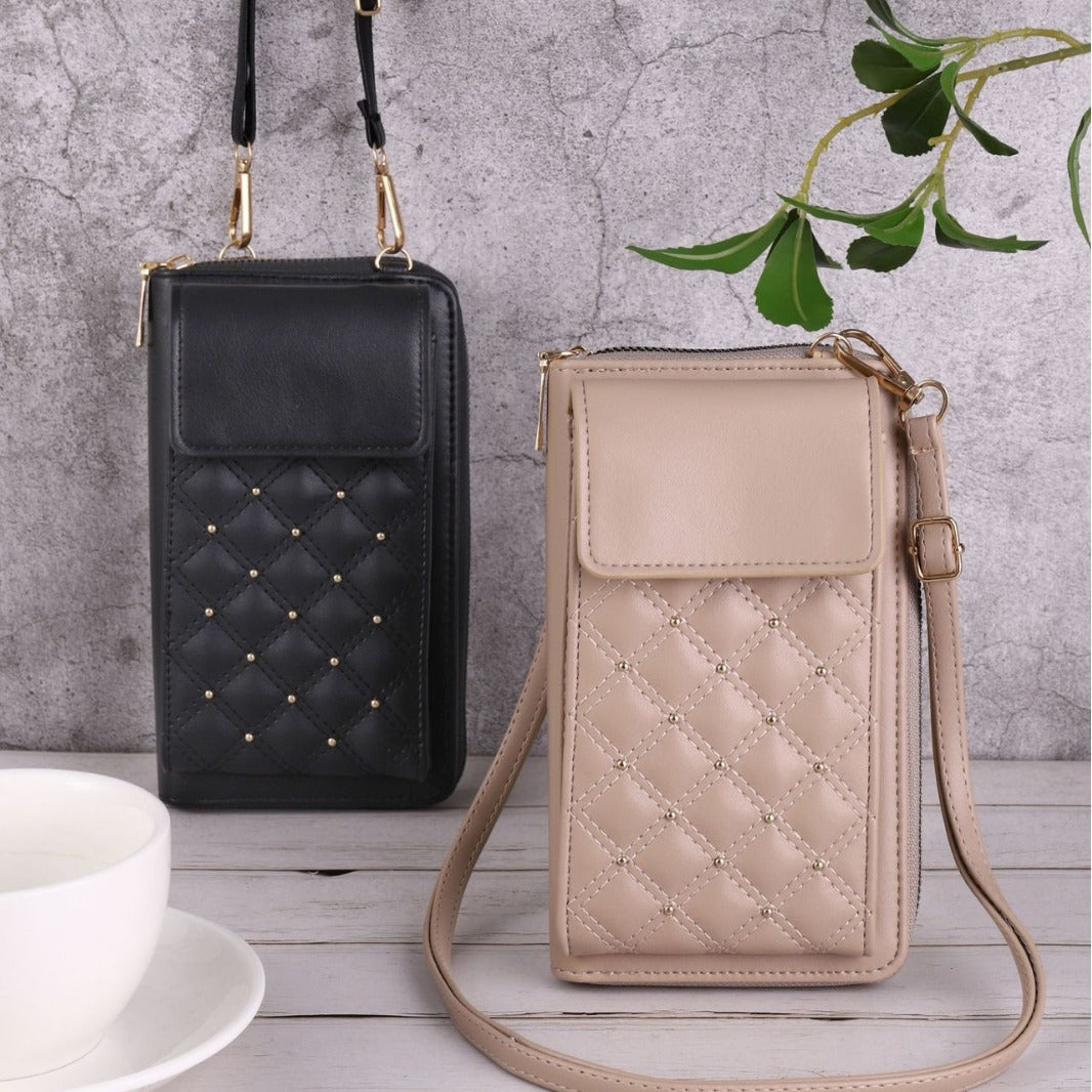 Fashion All-match Mobile Phone Bag Classic Style Rhombus Light Luxury - Dweky.se