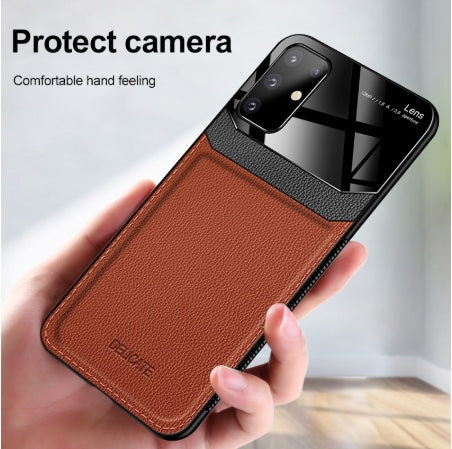 For SamSung S20 Case Leather Glass Shockproof Cover - Dweky.se