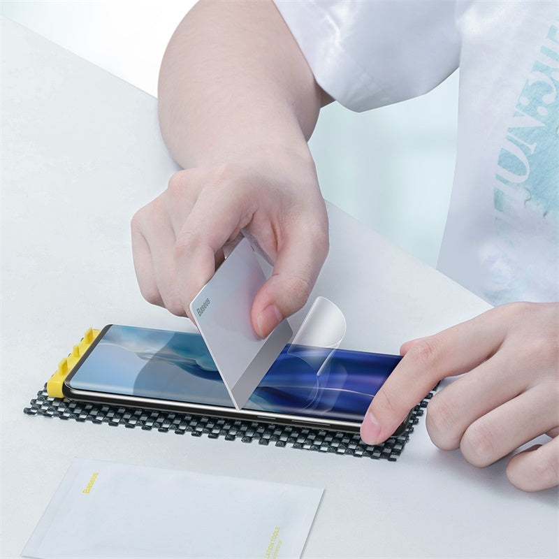 Full Screen Curved Hydrogel Film For Xiaomi 11 11 Pro Two Pieces Transparent - Dweky.se