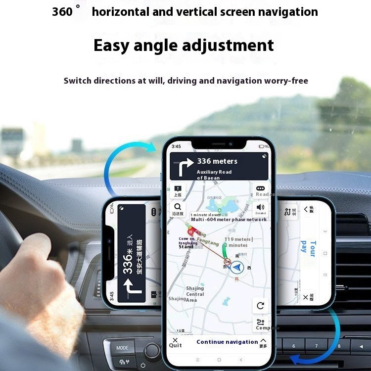 Magnetic Car Wireless Charger Mobile Phone Holder - Dweky.se