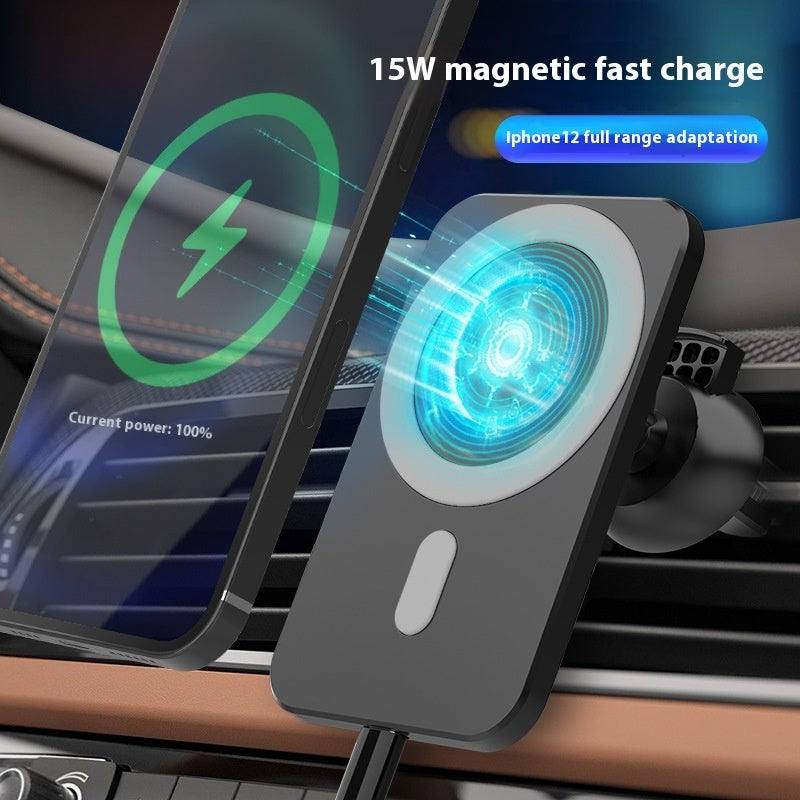 Magnetic Car Wireless Charger Mobile Phone Holder - Dweky.se