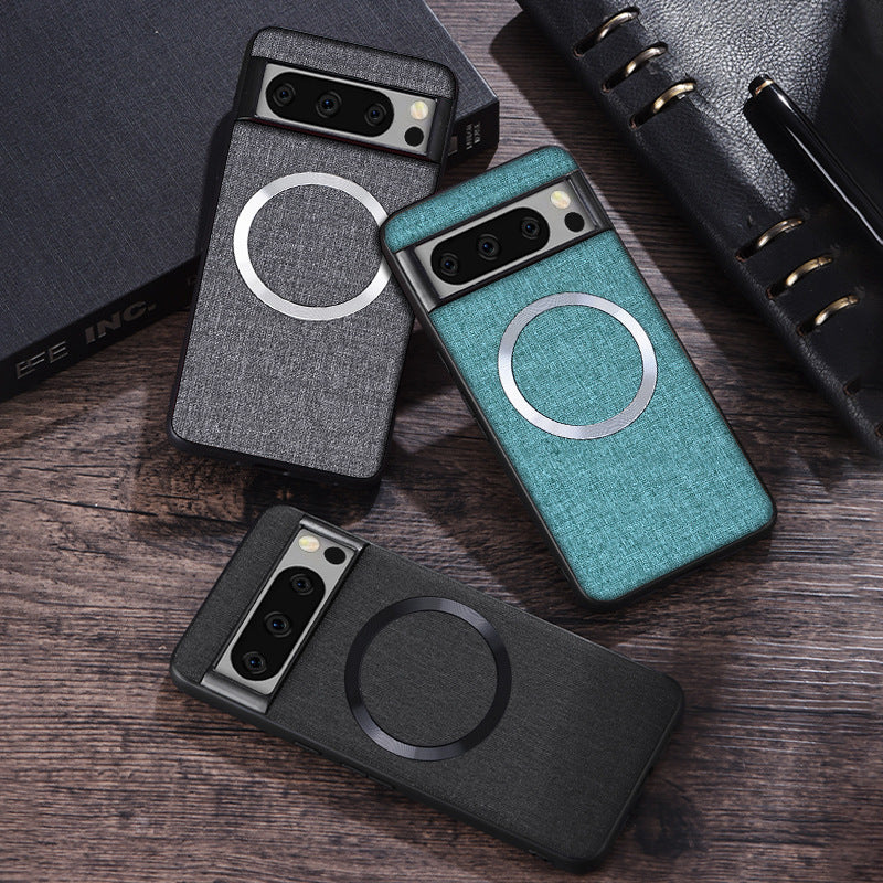 Pixel 10-6 Series Phone case— High-Grade All-Inclusive Magnetic Cloth Case