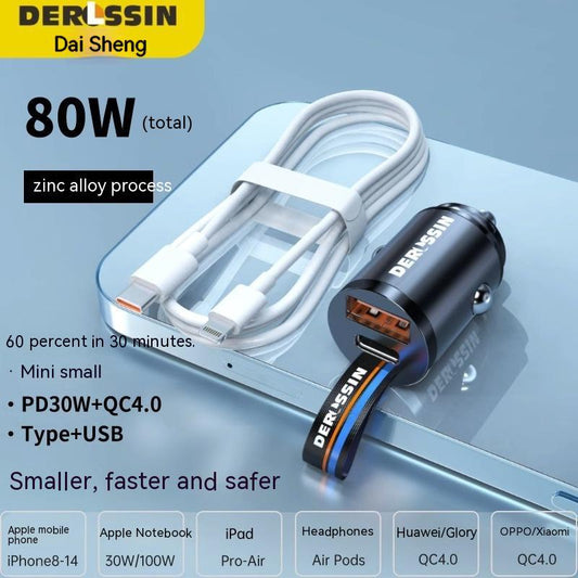 Car Charger Mobile Phone Super Fast Charge - Dweky.se