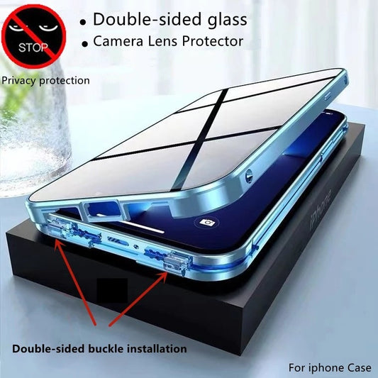 Goggles Anti Privacy Magneto Phone Case Protection for Iphone - Dweky.se