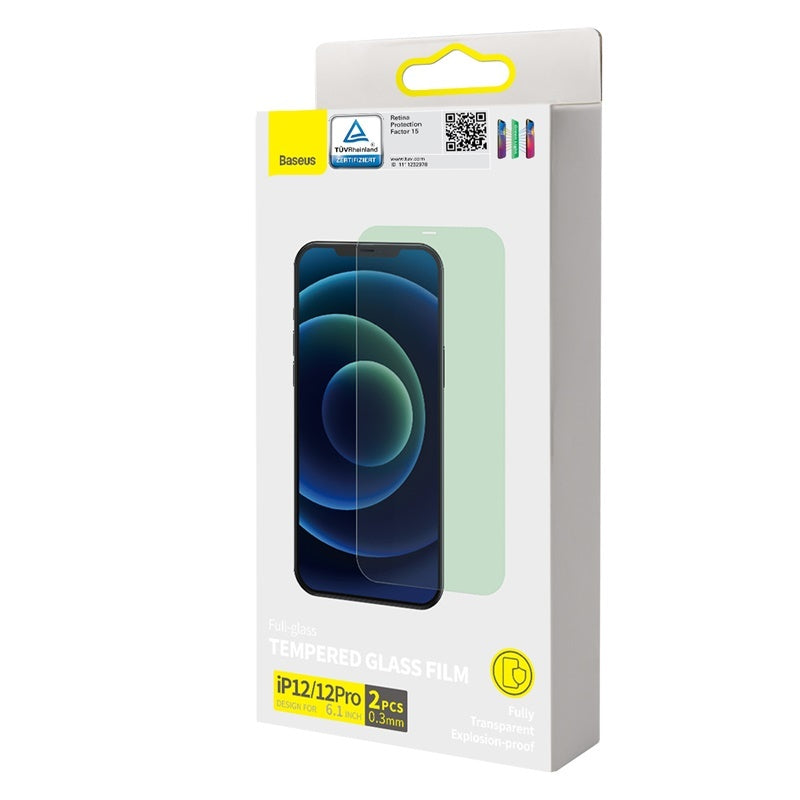 0.3mm Eye Protection Full Coverage Tempered Glass Film for Iphone - Dweky.se