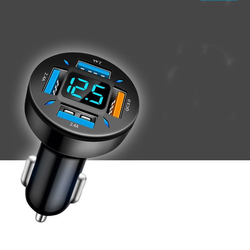 Quick Universal Transfer Plug Multi-function Car Charger USB4 Port - Dweky.se