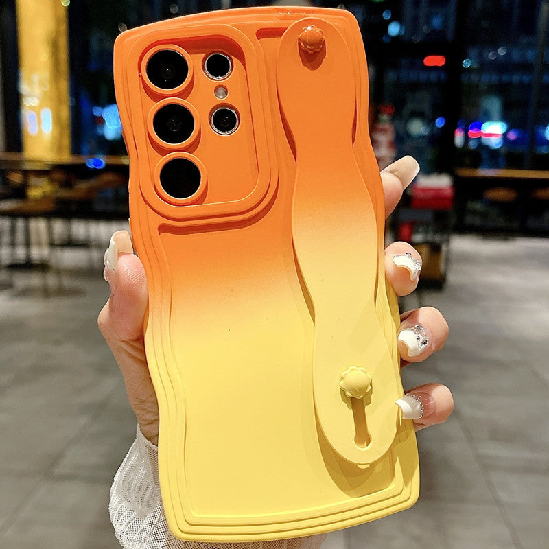 Samsung Multifunctional Frosted Silicone Case - Integrated Desktop Bracket