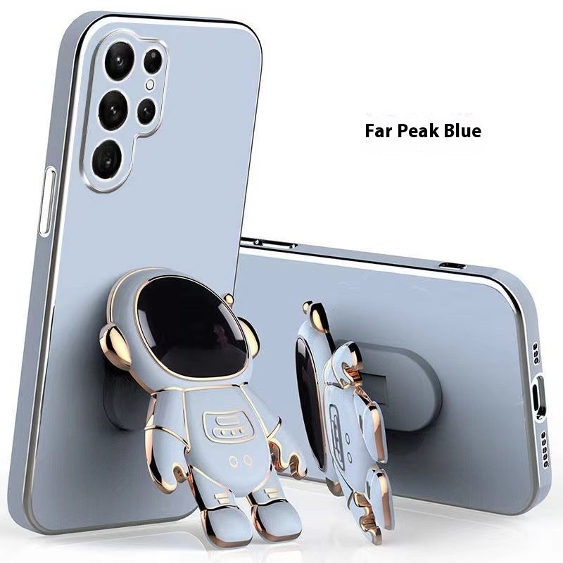 Electroplating 6D Astronaut Bracket Phone Case Samsung