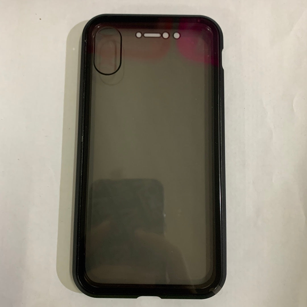 Phone Case Anti-peep Magnetic Protective Shell Magnetic Privacy Glass Case For IPhone - Dweky.se