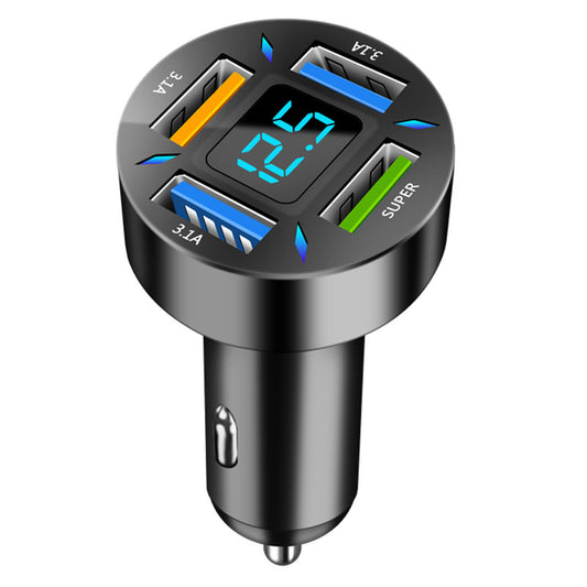 Quick Universal Transfer Plug Multi-function Car Charger USB4 Port - Dweky.se