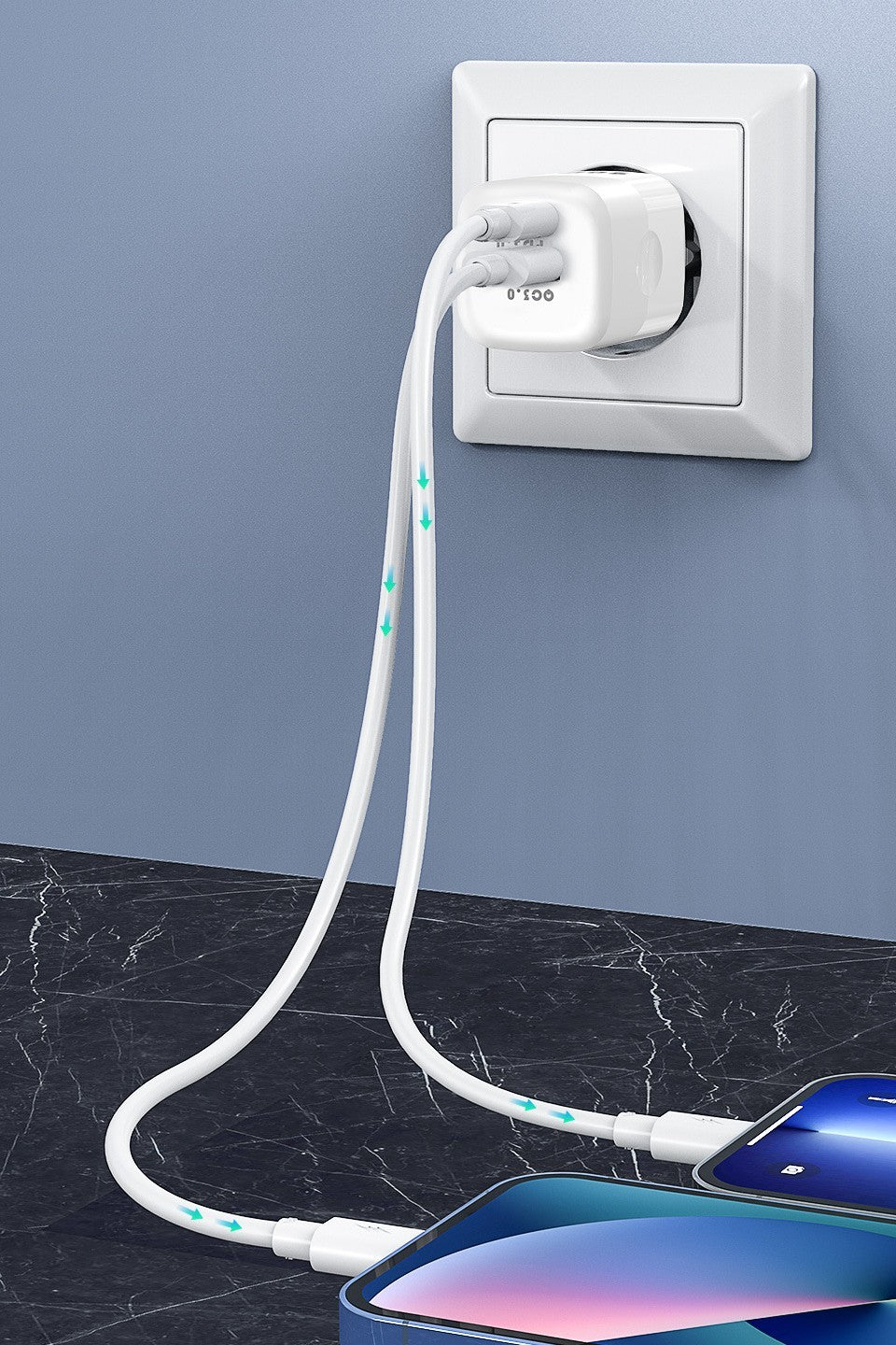 Gallium Nitride Fast Charger - Dweky.se