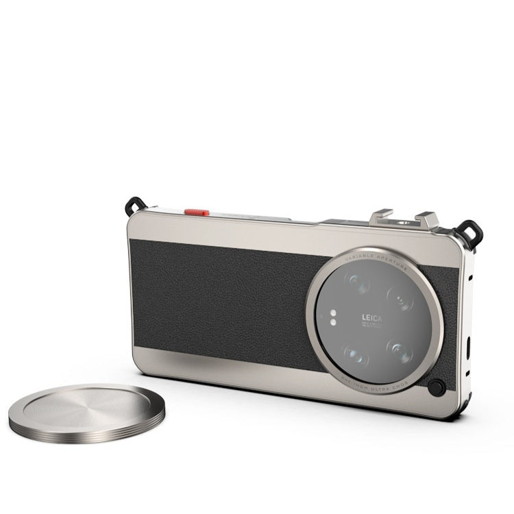 Hybrid Retro Kamera mobilskal i Metall — Xiaomi 14 Ultra Photography