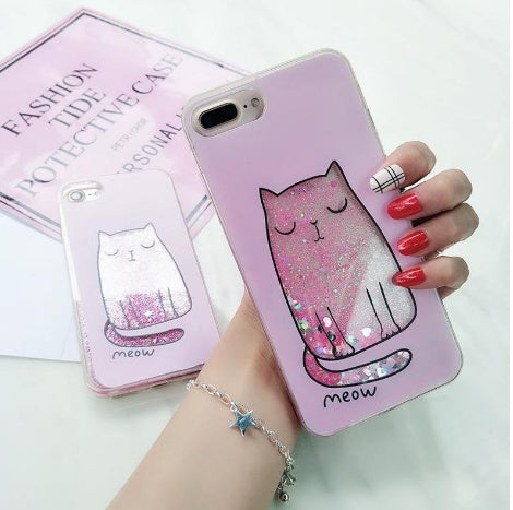 Compatible with Apple, Cat Phone Cases for IPhone 6 to iPhone X - Dweky.se
