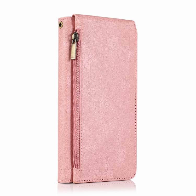Zipper Bag, Card, Leather Case, Wallet, Mobile Case for Samsung - Dweky.se