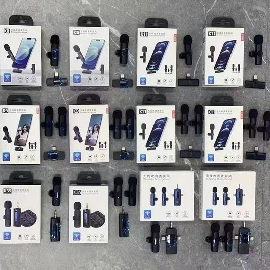 Collar Clip Microphone Outdoor Video Recording Wireless Microphone - Dweky.se