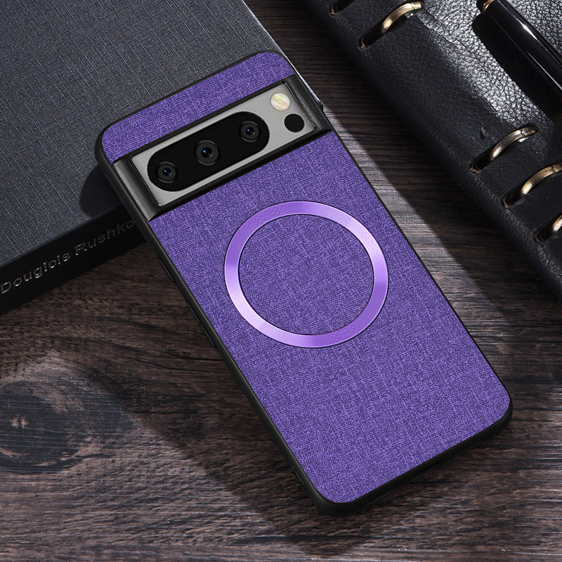 Pixel 10-6 Series Phone case— High-Grade All-Inclusive Magnetic Cloth Case