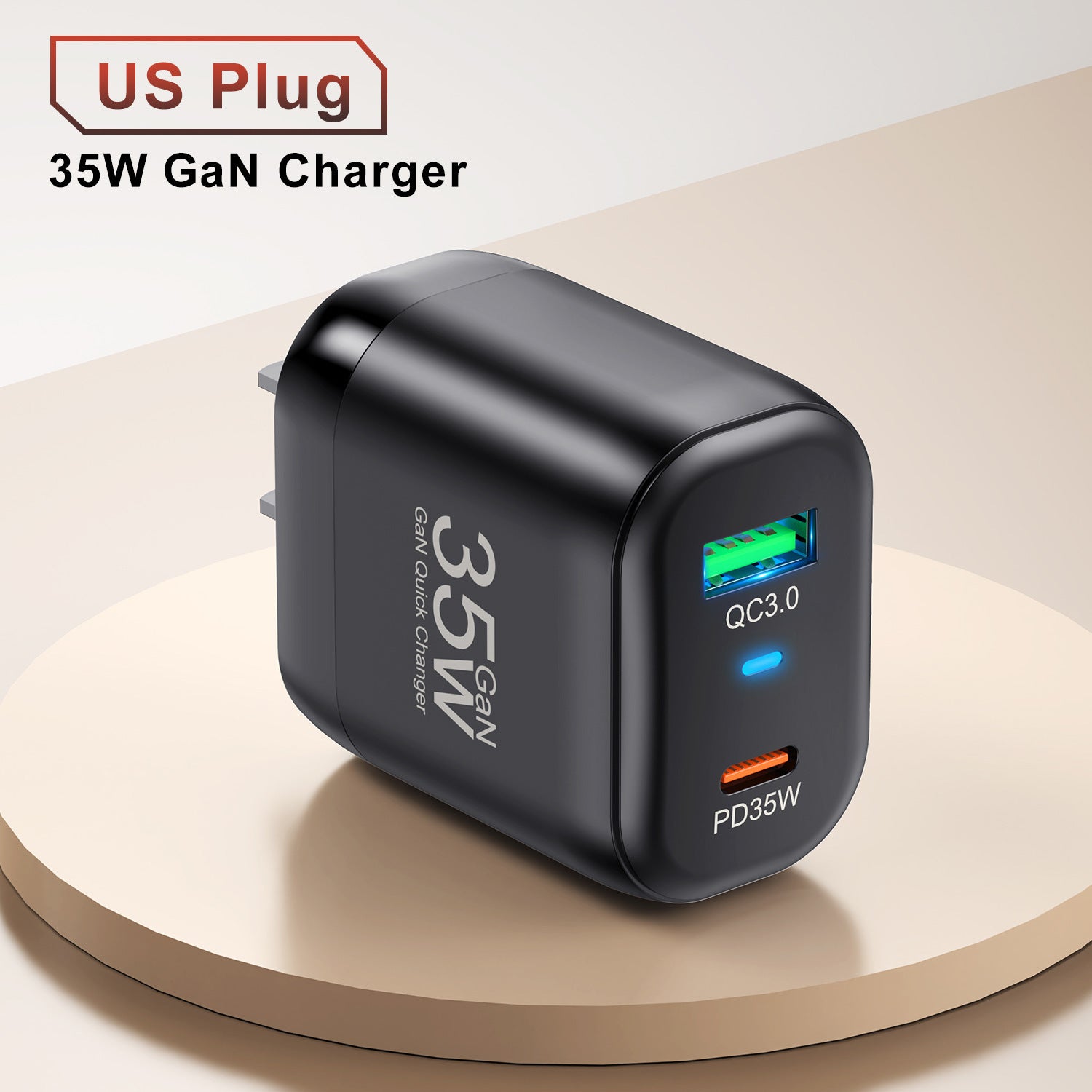 35W Gallium Nitride Charger Fast Charge - Dweky.se