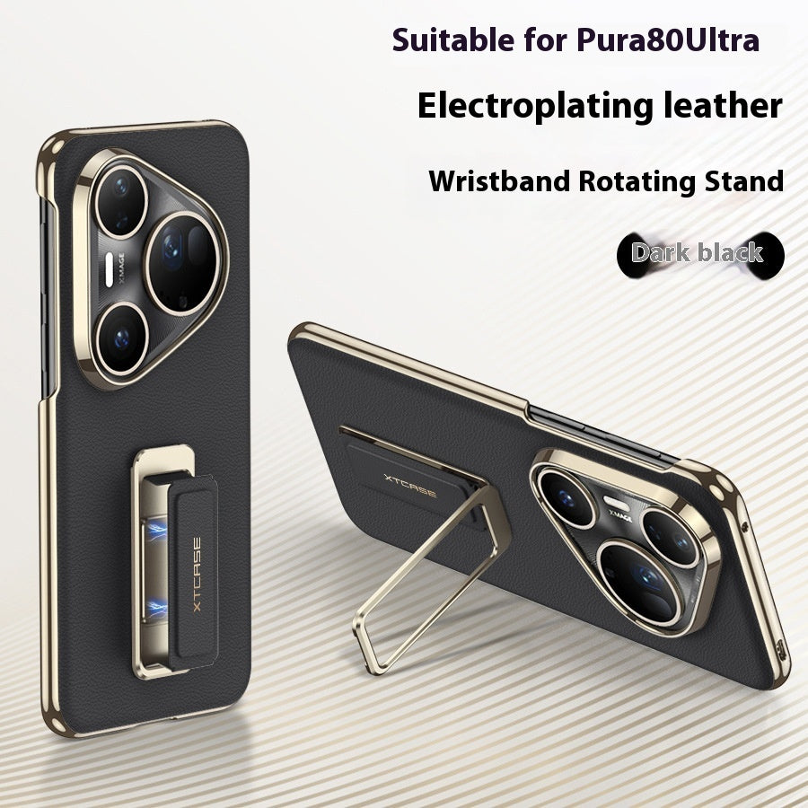 Huawei Premium Läderskal — Pura 80 Ultra med Handledsrem