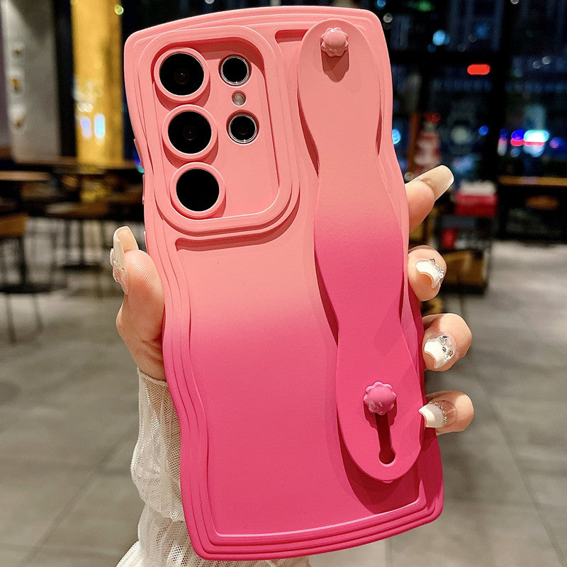 Samsung Multifunctional Frosted Silicone Case - Integrated Desktop Bracket