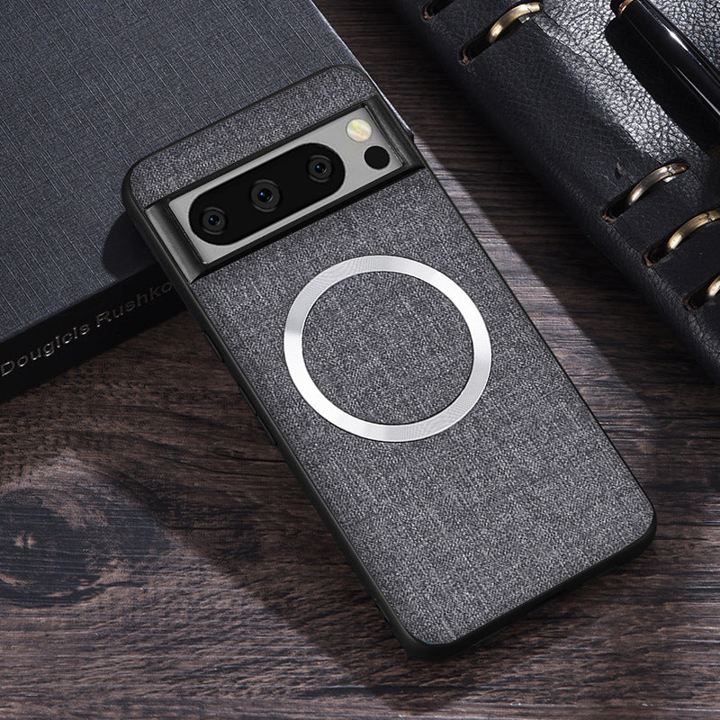 Pixel 10-6 Series Phone case— High-Grade All-Inclusive Magnetic Cloth Case
