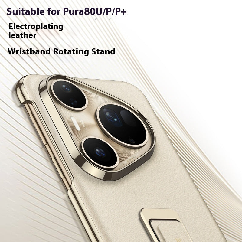 Huawei Premium Läderskal — Pura 80 Ultra med Handledsrem