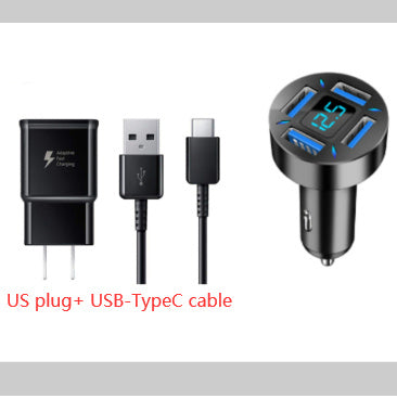 Four-port Car Charger 4USB Car Charger - Dweky.se
