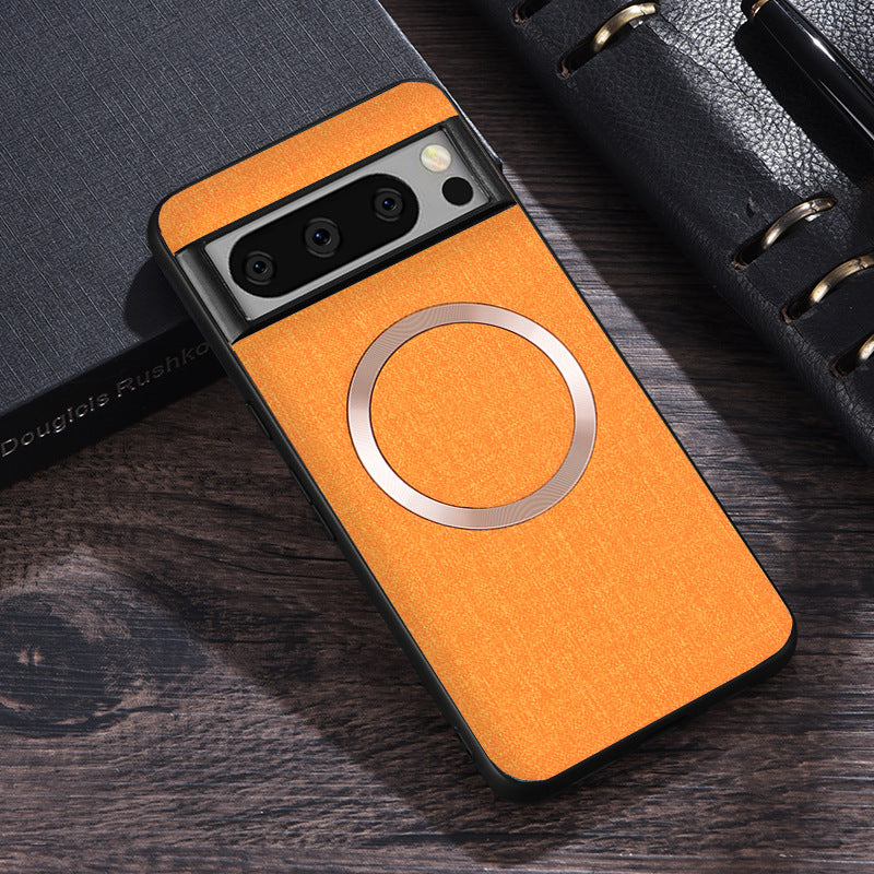 Pixel 10-6 Series Phone case— High-Grade All-Inclusive Magnetic Cloth Case