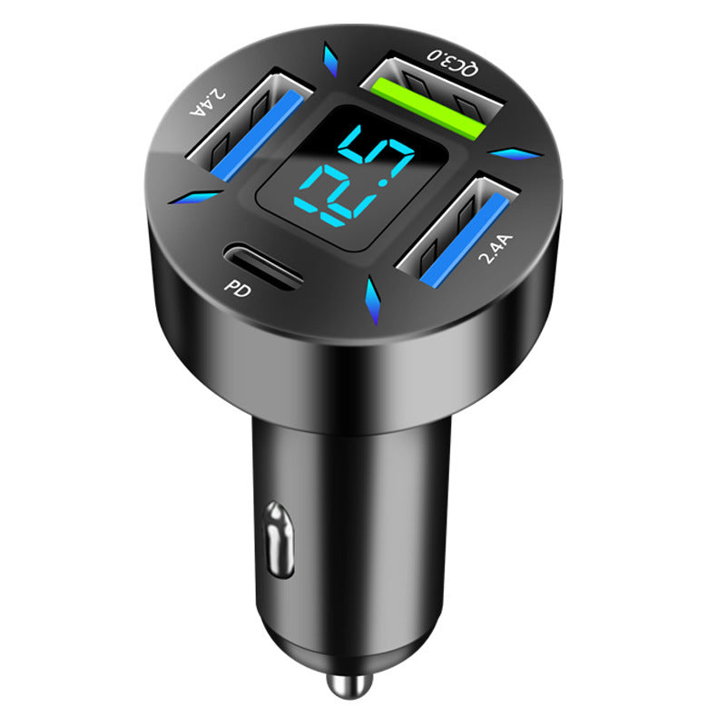 Four-port Car Charger 4USB Car Charger - Dweky.se