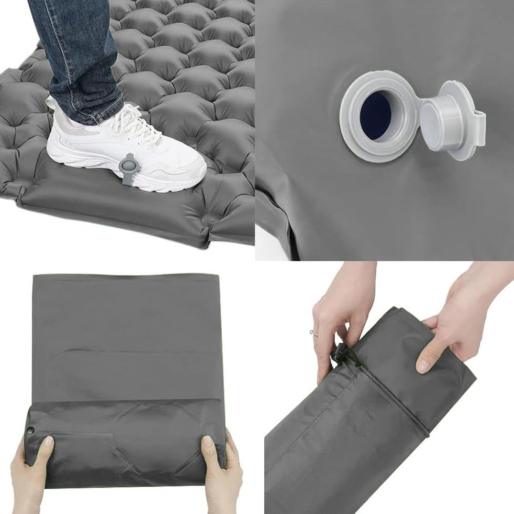 Camping Mat for Two, Grey