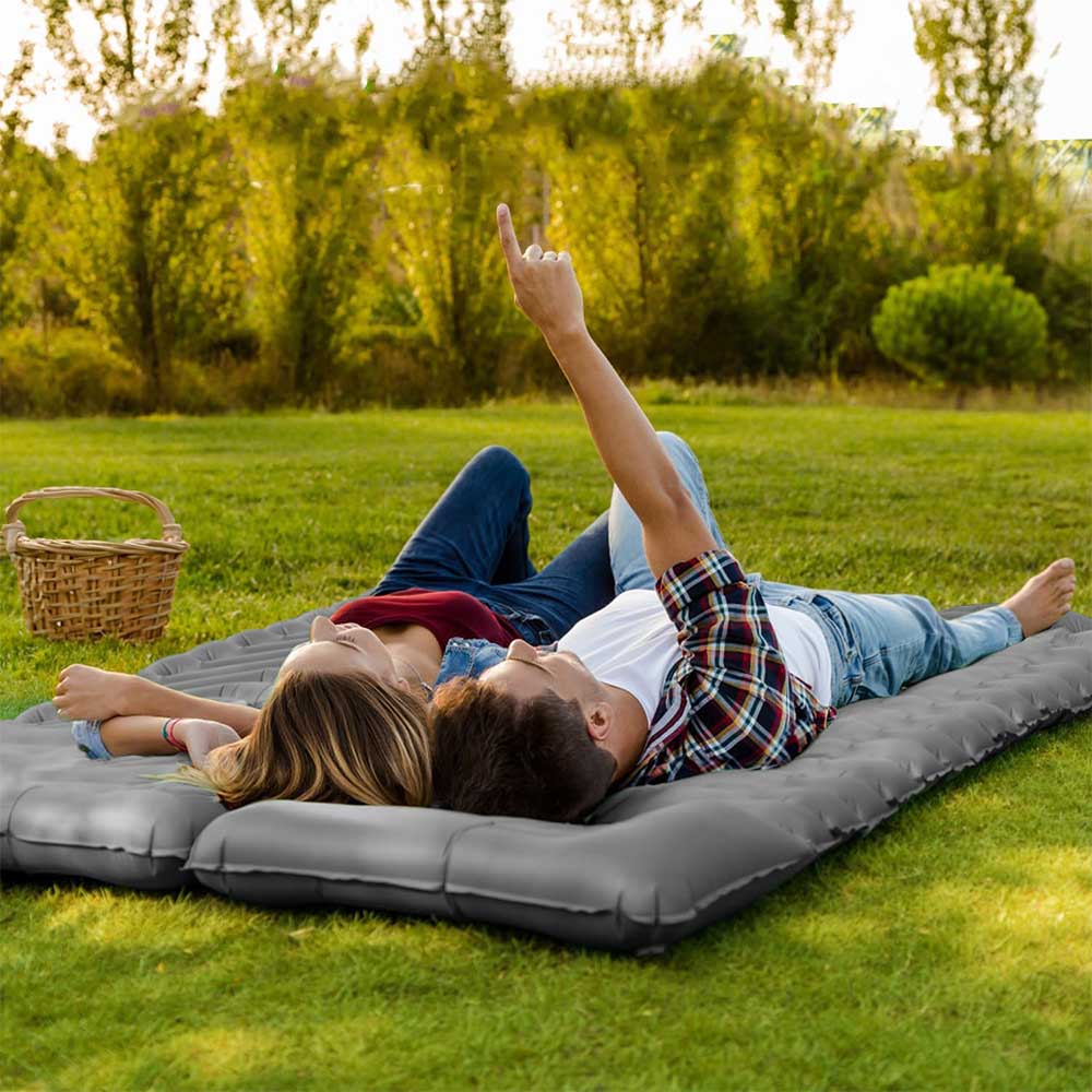 Camping Mat for Two, Grey
