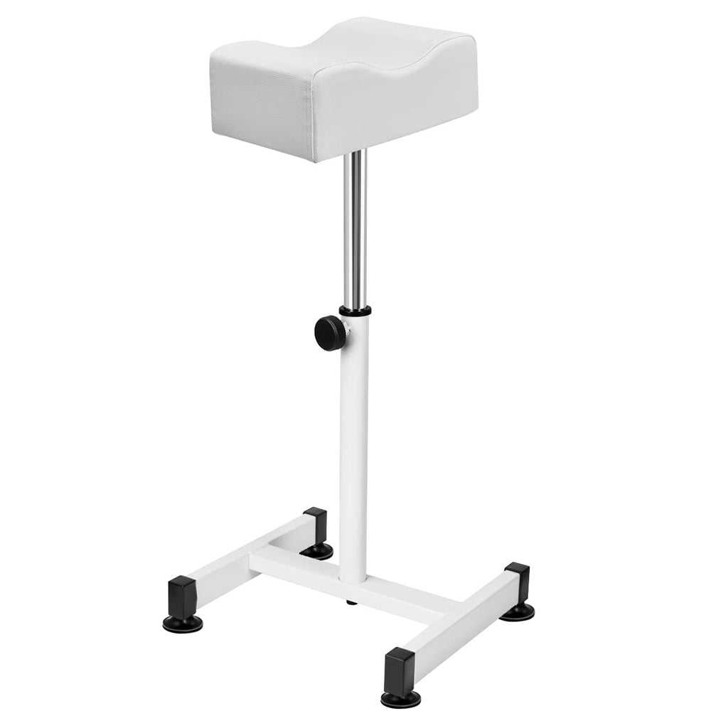 Pedicure Footrest on Wheels with Height Adjustment